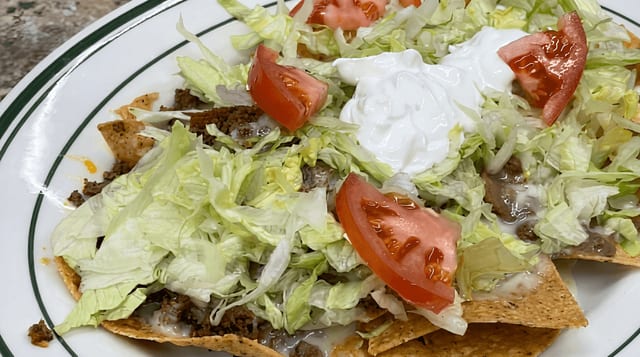 Beefy Nachos.